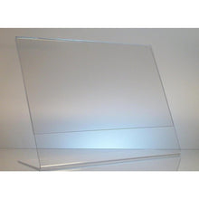 Load image into Gallery viewer, Acrylic 7" x 5" Slanted Sign Holder