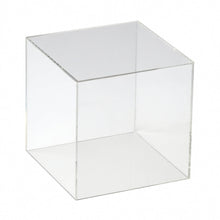 Load image into Gallery viewer, 3/16" Thick Clear Acrylic 5 Sided Square Cubes