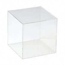 Load image into Gallery viewer, 1/8" Thick Clear Acrylic 5 Sided Square Cubes