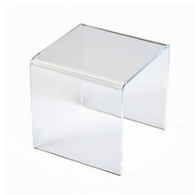 Load image into Gallery viewer, 1/4-Inch Thick Deluxe Square Acrylic Riser Displays