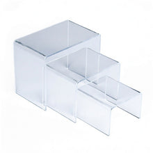 Load image into Gallery viewer, 1/4-Inch Thick Medium Acrylic Riser Displays
