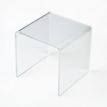 Load image into Gallery viewer, 1/4-Inch Thick Deluxe Square Acrylic Riser Displays