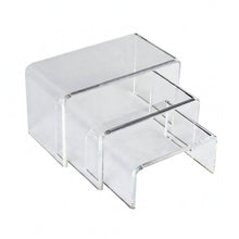 Load image into Gallery viewer, 1/4-Inch Thick Beveled Edge Acrylic Risers