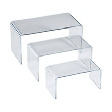 Load image into Gallery viewer, 1/4-Inch Thick Wide Acrylic Riser Displays