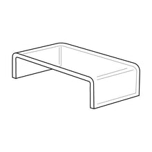 Load image into Gallery viewer, 3/16-Inch Thick Wide Acrylic Risers
