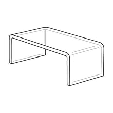Load image into Gallery viewer, 3/16-Inch Thick Wide Acrylic Risers