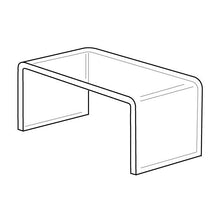 Load image into Gallery viewer, 3/16-Inch Thick Wide Acrylic Risers