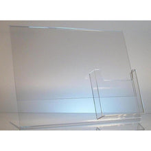 Load image into Gallery viewer, Slanted 11" x 8-1/2" Sign Holder with 4x9 Tri-Fold Brochure Holder