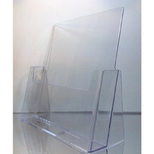 Load image into Gallery viewer, Clear 8.5" x 11" Countertop Brochure Holder