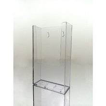 Load image into Gallery viewer, Clear Wall Mount Brochure Holder for 4" x 9" Brochures