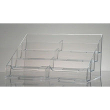 Load image into Gallery viewer, Clear Acrylic 8-Pocket Countertop Business Card Holder