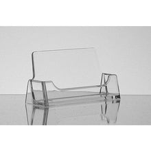 Load image into Gallery viewer, Clear Acrylic Business Card Holder