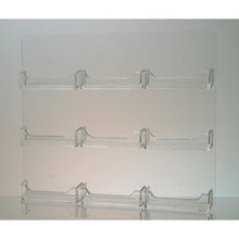 Load image into Gallery viewer, Clear Acrylic 9-Pocket Wall-Mount Business Card Holder