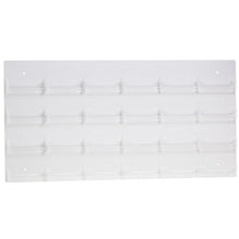 Load image into Gallery viewer, Clear Acrylic 24-Pocket Wall-Mount Business Card Holder