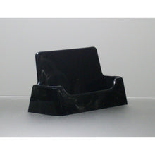 Load image into Gallery viewer, Black Acrylic Business Card Holder