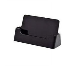 Load image into Gallery viewer, Black Acrylic Business Card Holder