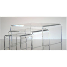 Load image into Gallery viewer, Small Acrylic 3-Piece Riser Display Set
