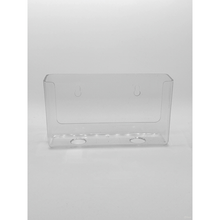 Load image into Gallery viewer, Wall Mount Brochure Holder for Half Sheet Literature up to 6"w