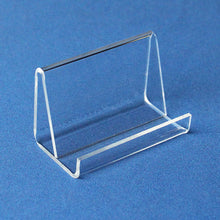 Load image into Gallery viewer, Clear Open-Ended Acrylic Business Card Holder