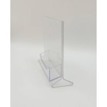 Load image into Gallery viewer, Top Load 6 x 4 Sign Holder with Business Card Holder