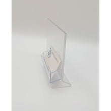 Load image into Gallery viewer, Top Load 6 x 4 Sign Holder with Business Card Holder