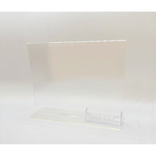 Load image into Gallery viewer, Bottom Load 11 x 8.5 Sign Holder with Business Card Holder