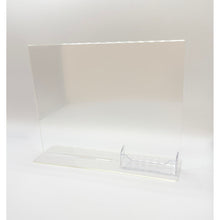 Load image into Gallery viewer, Top Load 11 x 8.5 Sign Holder with Business Card Holder