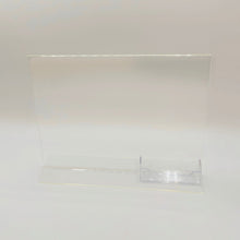Load image into Gallery viewer, Bottom Load 11 x 8.5 Sign Holder with Business Card Holder