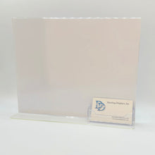 Load image into Gallery viewer, Bottom Load 11 x 8.5 Sign Holder with Business Card Holder