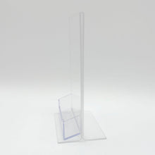 Load image into Gallery viewer, Bottom Load 4 x 6 Sign Holder with Business Card Holder