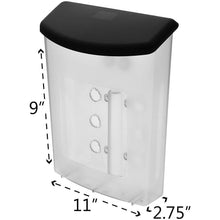 Load image into Gallery viewer, Outdoor Brochure Holder for 8.5 x 11 Literature with Hinged Top