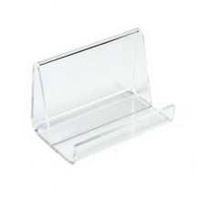 Load image into Gallery viewer, Clear Open-Ended Acrylic Business Card Holder