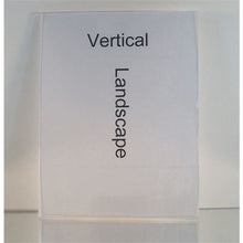 Load image into Gallery viewer, Universal 8.5 x 11 Wall Mount Sign Holder