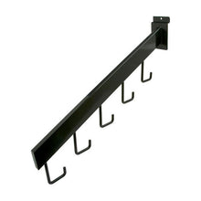 Load image into Gallery viewer, 5-Hook Waterfall Slatwall Face-Out Display with Rectangular Tubing