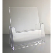 Load image into Gallery viewer, Clear Acrylic 8.5&quot; x 11&quot; Countertop Brochure Holder